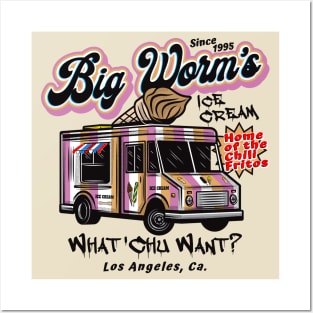 Big Worm's Ice Cream  Friday movie Posters and Art